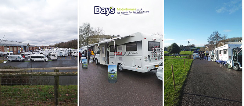 Image for Day's Motorhomes display at The Motorhome Show, Westpoint Exeter
