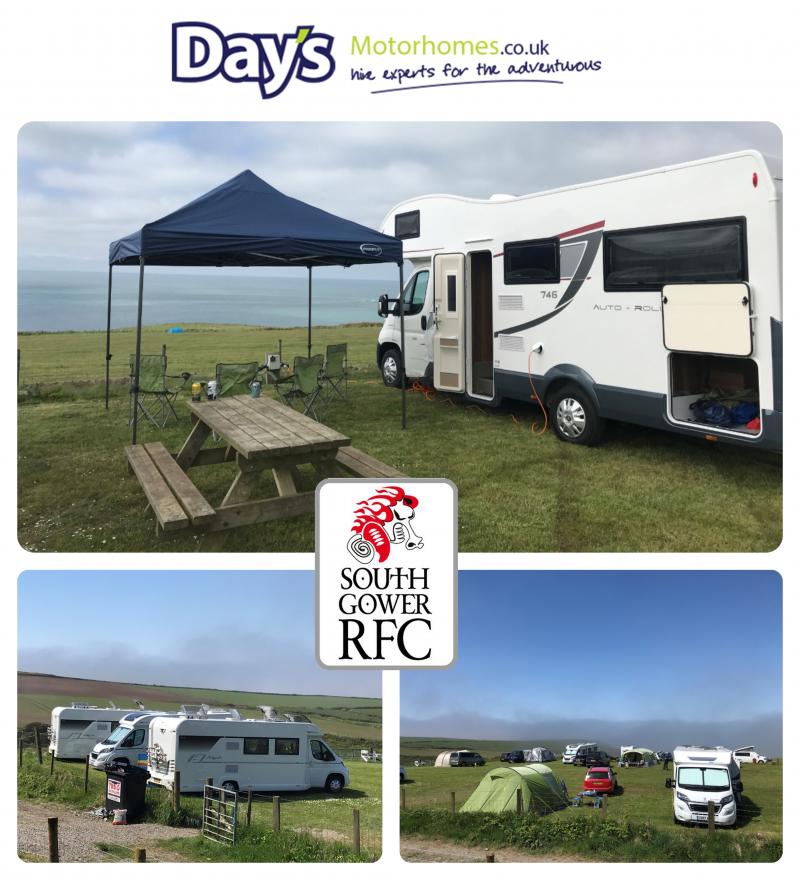 Image for South Gower RFC tour with Day's Motorhomes vehicles
