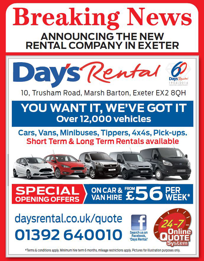 Image for Announcing The New Rental Company In Exeter 